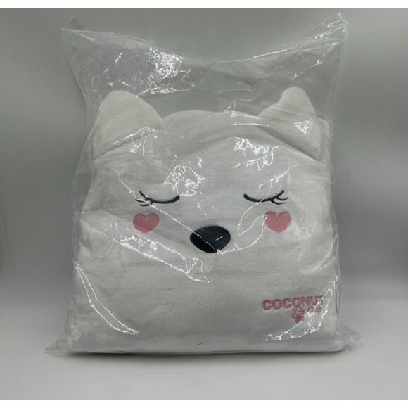 NIP Sealed Retired AMERICAN GIRL COCONUT CHIP PUP PLUSH PILLOW 16 x 16 - Picture 3 of 9